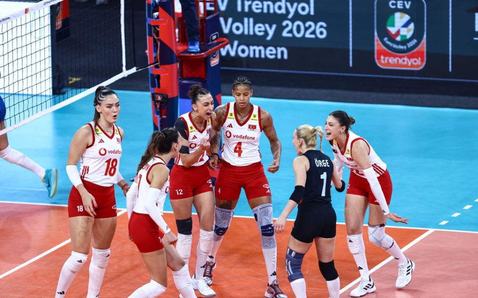2026 Trendyol Avrupa Şampiyonasında Filenin Sultanları 4. Kez Finalde