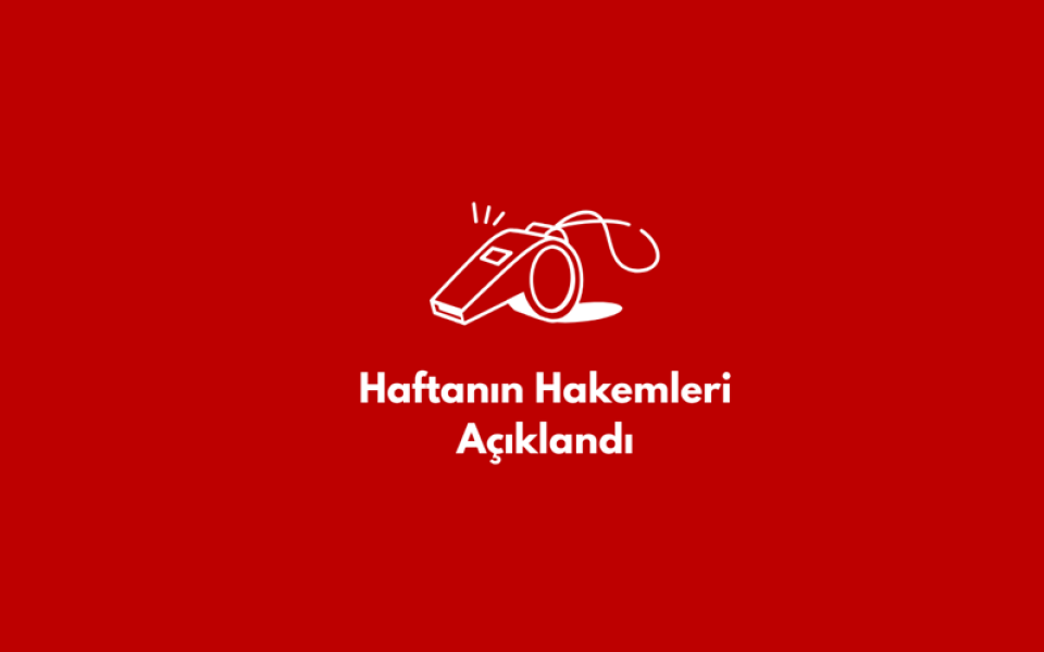 AXA Sigorta Kupa Voley grup karşılaşmalarında görev yapacak hakemler açıklandı.