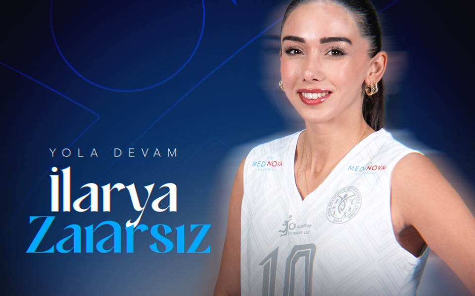 Aydın Büyükşehir Belediyespor Liberosu İlarya Zararsız ile devam dedi