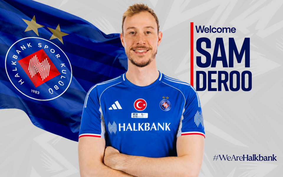 Belçikalı Smaçör Sam Deroo Halkbank’ta