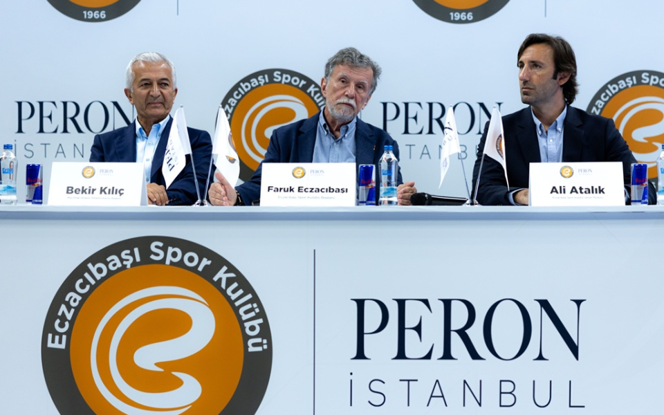 Eczacıbaşı Spor Kulübü ile Peron İstanbul arasında üç yıllık isim sponsorluk anlaşması imzalandı