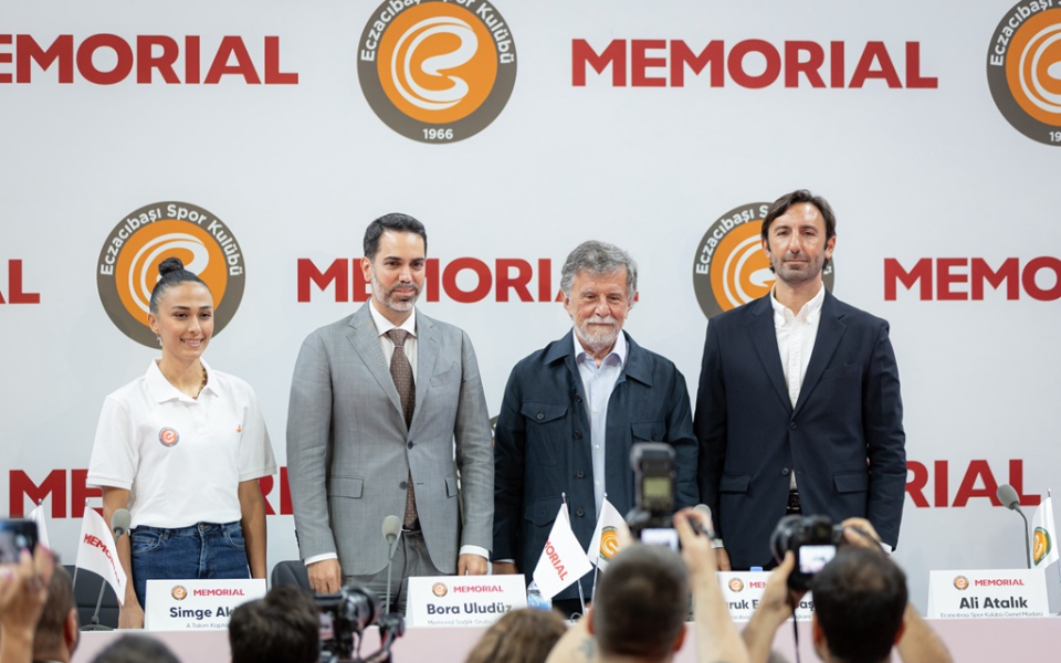 Eczacıbaşı’nın Sağlık Sponsoru Memorial Oldu