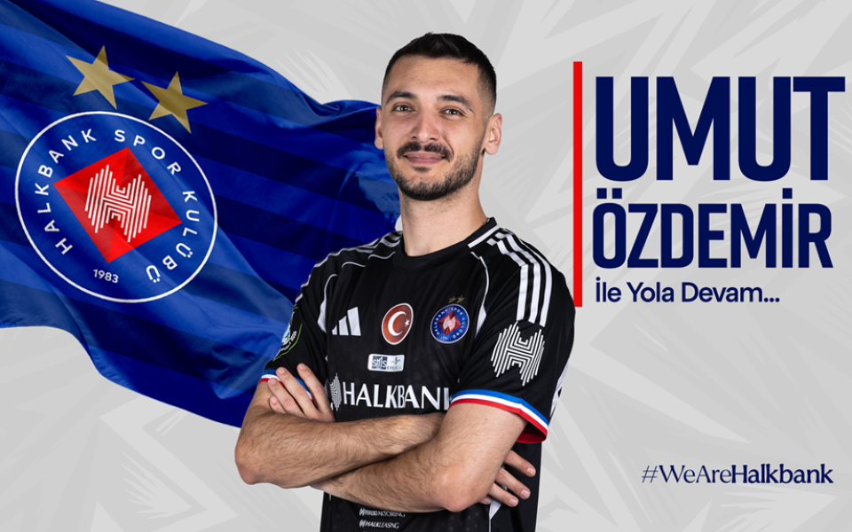 Halkbank, liberosu Umut Özdemir'i bırakmadı yeni sezonda da devam dedi