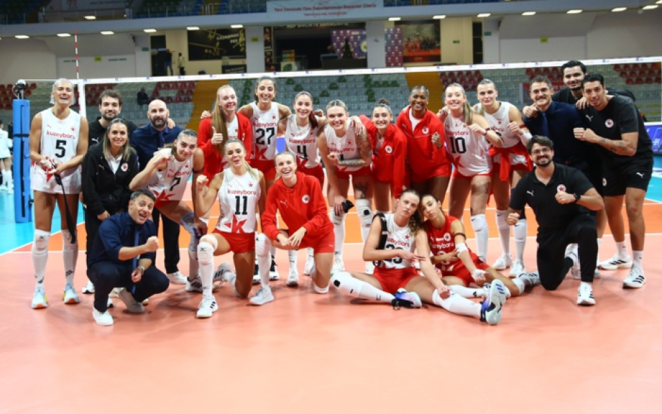 Kuzeyboru, AXA Sigorta Kupa Voley de son karşılaşmasını 5.sette tamamladı