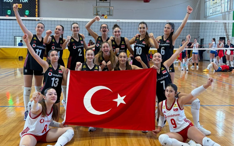 U16 Kadın Milli Takımımız, Balkan Şampiyonası'nda Üçte Üç Yaptı