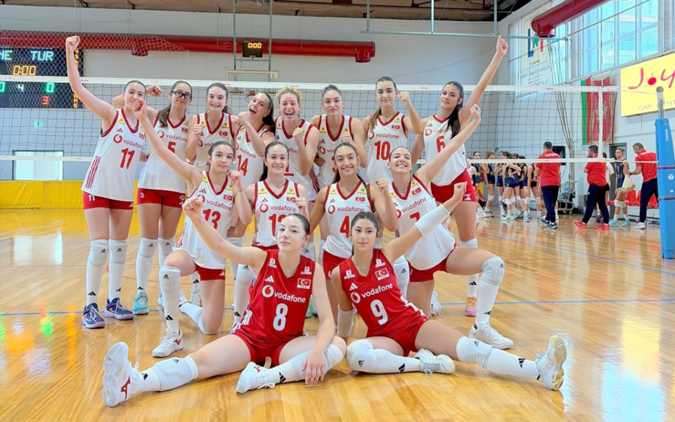 U16 Kadın Milli Takımımız, Karadağ'ı 3-0 Mağlup Etti