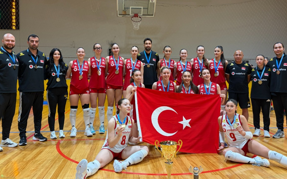 U16 Kız Milli Takımımız, Namağlup Balkan Şampiyonu!