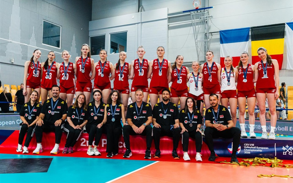 U18 Kadın Milli Takımımız Avrupa İkincisi Oldu