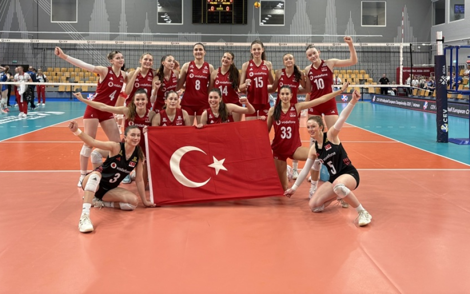 U18 Kadın Milli Takımımız, Avrupa Şampiyonası'nda Yarı Finalde