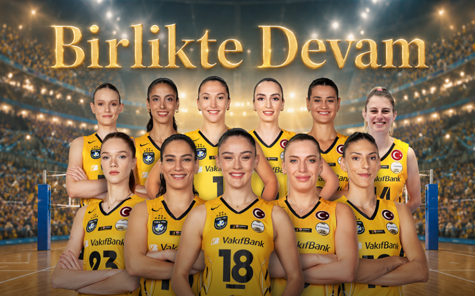 VakıfBank 11 oyuncusuyla yola devam ediyor