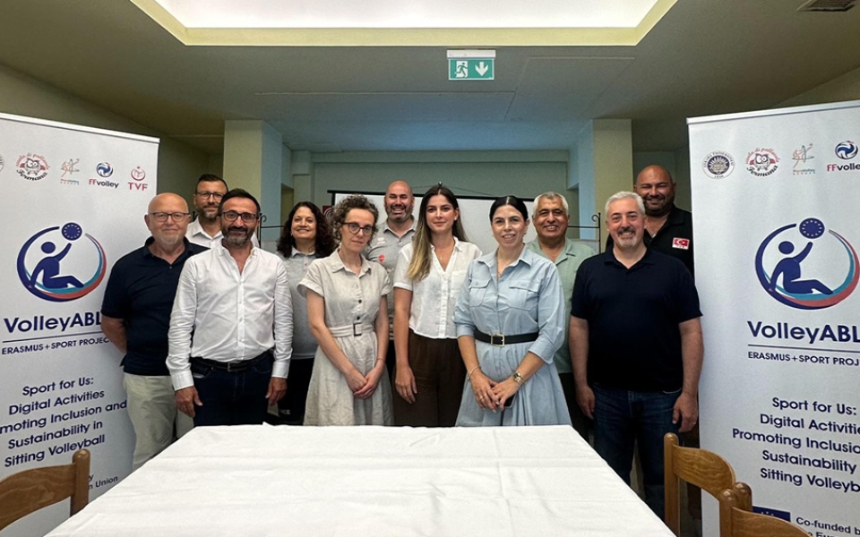 VolleyABLE Projesi Ortakları Fermo'da Bir Araya Geldi